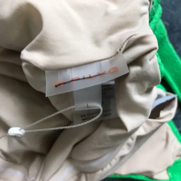 NWT Anthropologie PilyQ Hailey one piece swim L - Picture 8 of 11